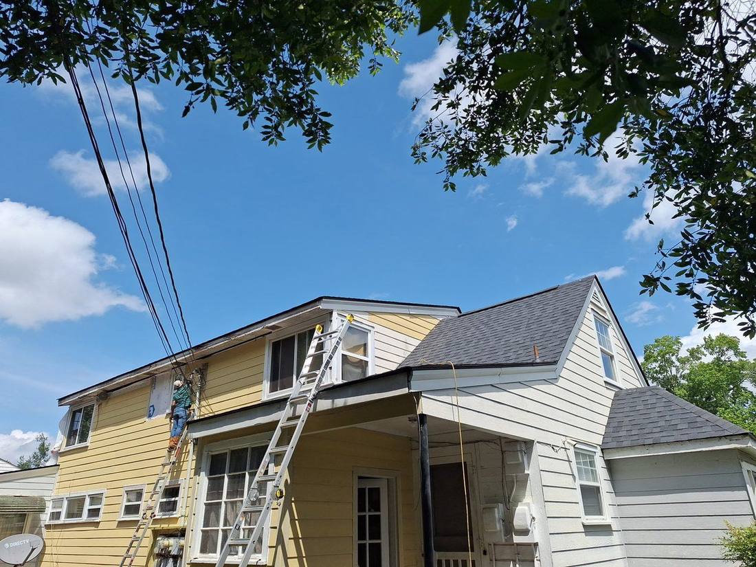 Storm damage roof repair in Chattanooga by Fortress Roofing